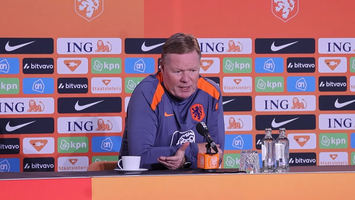 Koeman over Jonker en KNVB-directeur De Jong: 'Heb alleen goede ervaringen'