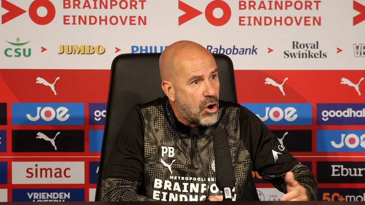 Bosz heeft nog zorgen op één positie bij PSV: 'Beiden niet voor hele wedstrijd'