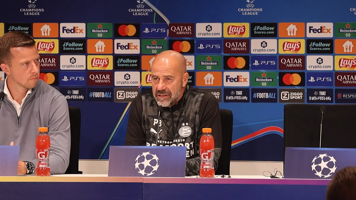 Bosz waagt zich niet aan voorspelling: ‘Alles wat ik daarover zeg is onzin'