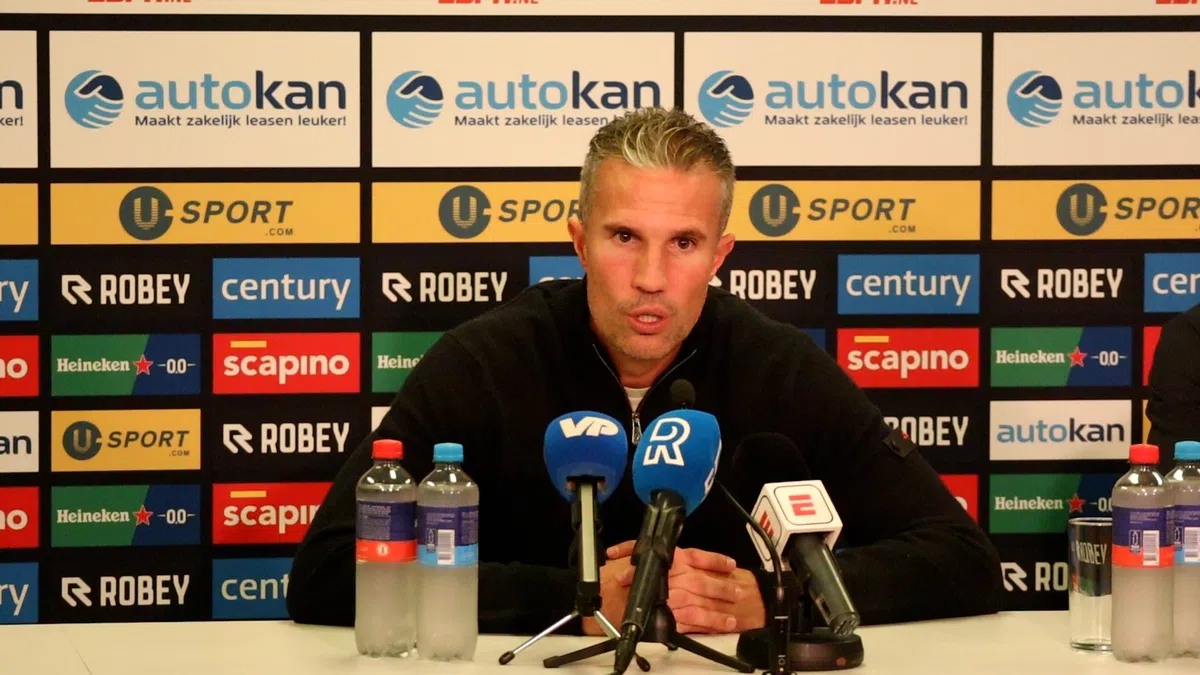 Van Persie legt boosheid uit: 'Werd ons onrecht aangedaan'