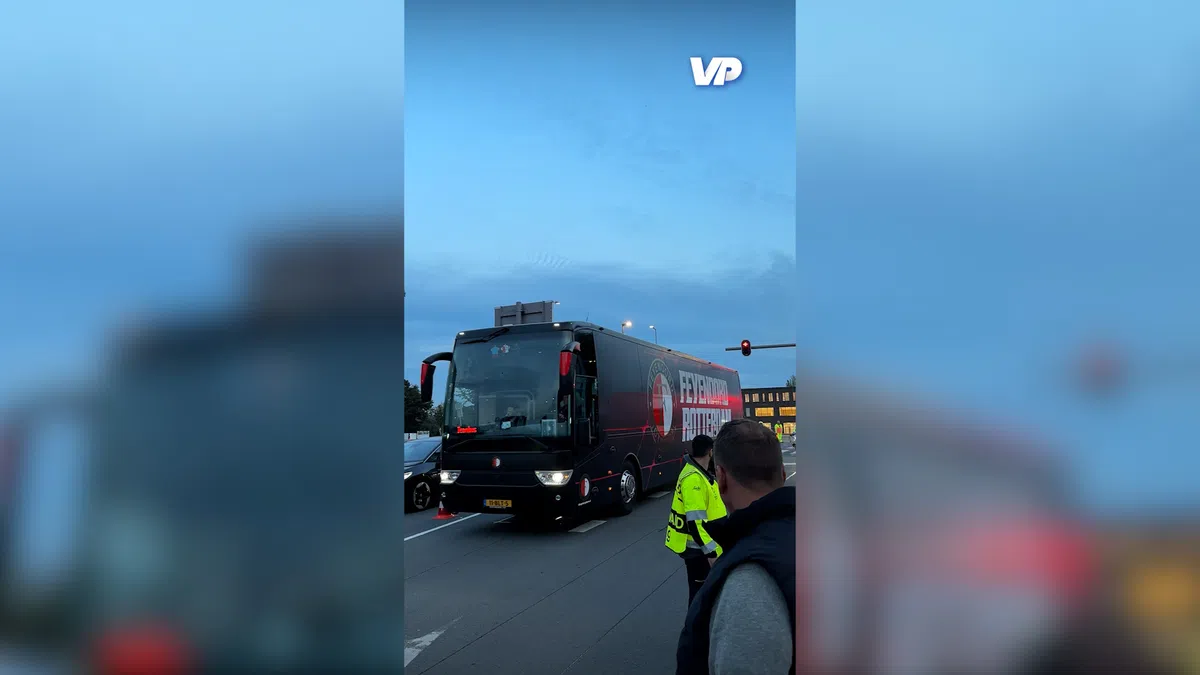 Feyenoord en Aston Villa arriveren in De Kuip voor EL-topper