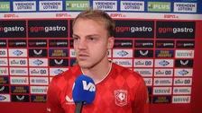 Thumbnail for article: Van den Belt leeft op bij FC Twente: 'Niet mijn intentie om trap na te geven'