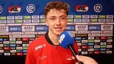 Thumbnail for article: AZ blijft in het spoor van de top: 'Nog niet op de ranglijst gekeken'