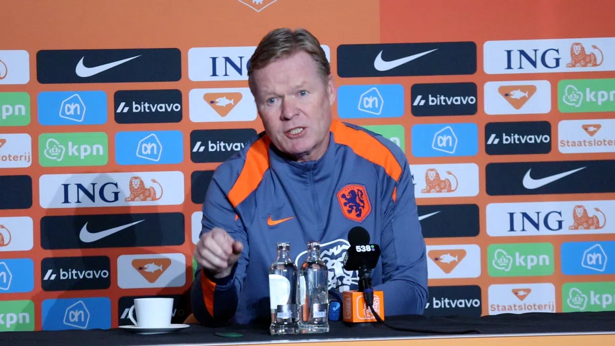 Koeman zocht contact met international: 'Vond dat ik hem bij de groep moest nemen'