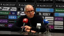 Thumbnail for article: Ajax-trainer Grim verklaart boze reactie: 'We hebben daar niet goed verdedigd'