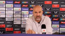 Thumbnail for article: Bosz wuift negatieve vraag weg: 'Nee man, het beste gevoel dat je kan hebben'