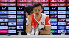 Thumbnail for article: Deijl 'zwaait voor geval dat' bij Feyenoord-debuut: 'Geen idee of ze het zagen'