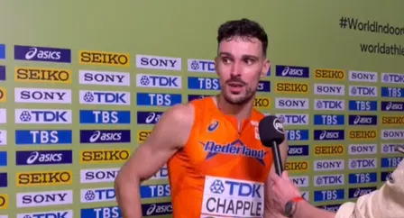 Samuel Chapple door naar de finale: 'Was niet m'n beste werk'