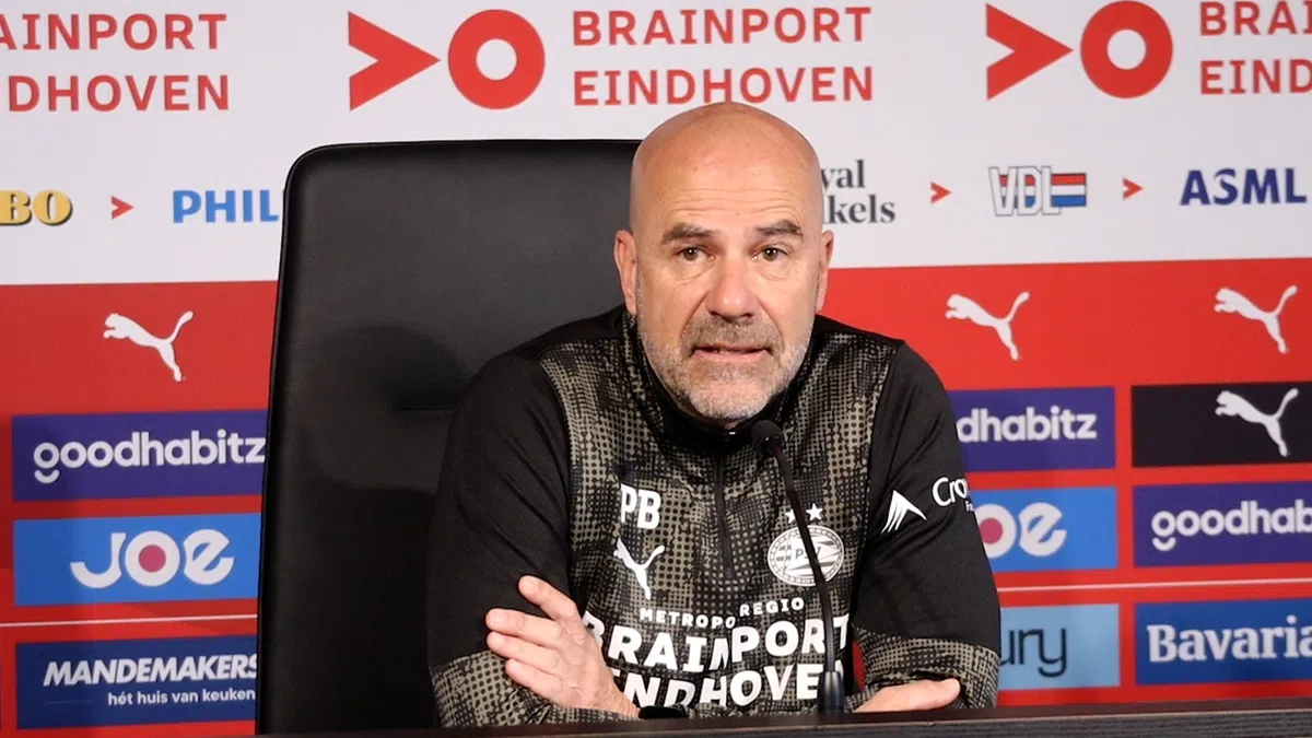 Bosz reageert op opvallende PSV-statistiek: 'Het is bekend, we gaan erop trainen'
