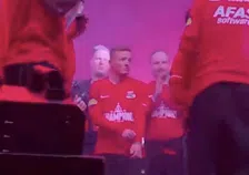 Emotionele Clasie kan emoties niet bedwingen tijdens bekerhuldiging met AZ