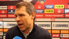 Thumbnail for article: Almere-coach Rijsdijk verdedigt pupil na harde charge op Twigt: 'Ongelukkig'