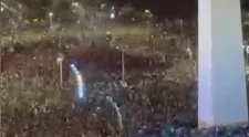 Volksfeest barst los in Buenos Aires nadat Argentinië de finale van het WK haalt