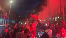 Groot feest: Turkse supporters zetten Schilderswijk op zijn kop na overwinning